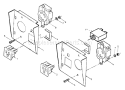 Part Location Diagram of 61754 Briggs and Stratton PANEL, Front Receptacle